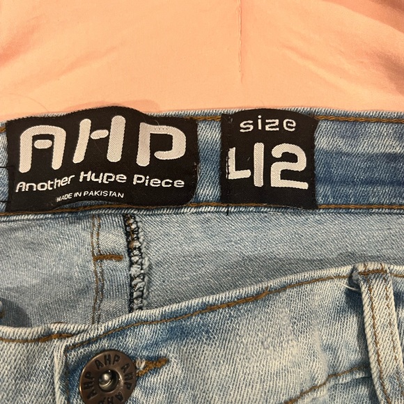 Mens stylish bleached skinny jeans w/ flex waist; Sz 42W - Picture 6 of 6